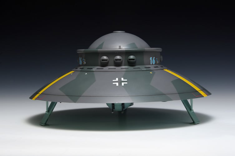 WAVE「Haunebu型飛碟」UFO飛碟為德國秘密武器！驚異的塑料模型登場+186