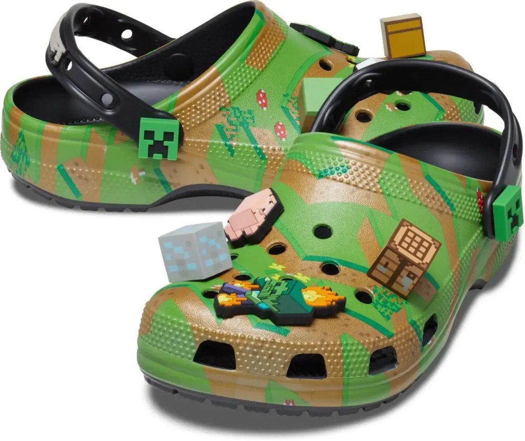 Crocs x Minecraft 攜手聯名打造獨一無二的麥塊鞋款+622