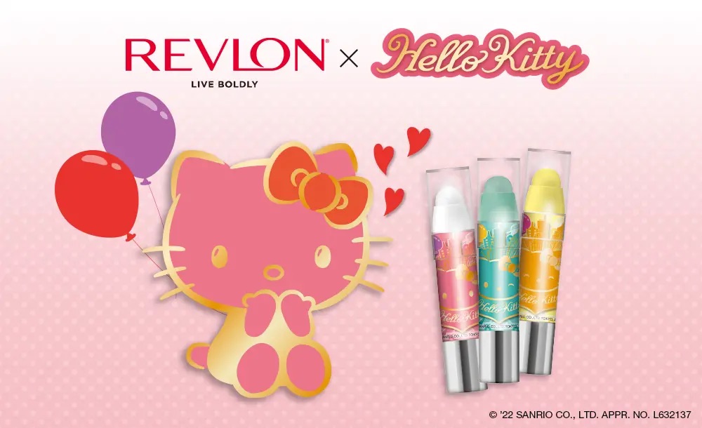 Revlon × Hello Kitty 聯名來囉！既實用又可愛～太喜歡啦！+378