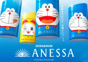 日本限定!資生堂推出《Anessa》多拉A夢限定包裝安耐曬 ~台灣買不到啦哭哭