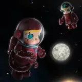 Pop Mart MEGA 珍藏系列 1000% SPACE MOLLY Hello, Moon 旗艦巨型潮玩雕像 細節特寫