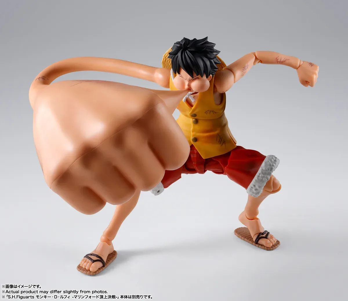 S.H.Figuarts《航海王》魯夫頂上決戰「三檔」配件套組 2026年10月17日正式發售 細節特寫