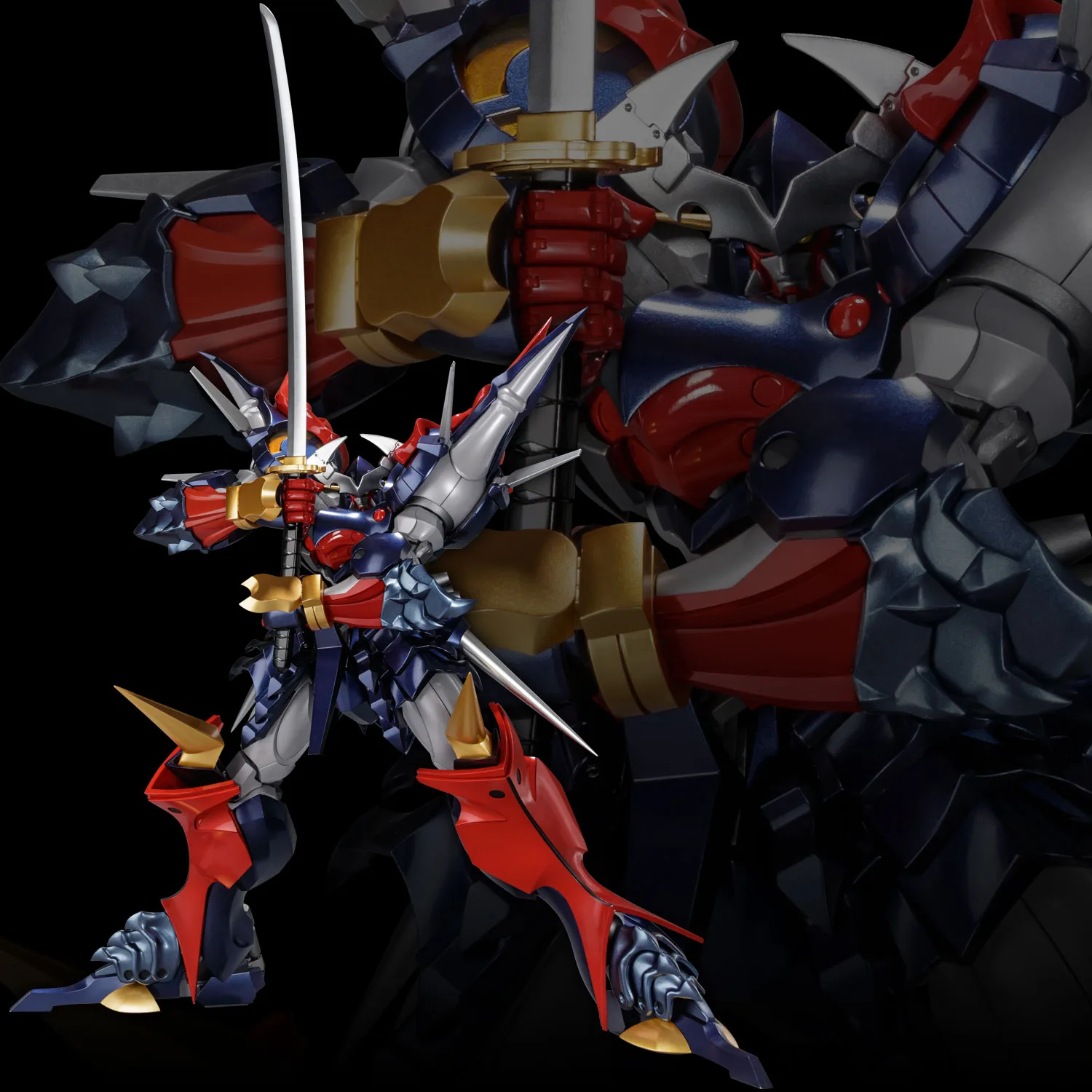 千值練 RIOBOT《超級機器人大戰OG》大贊卡 斬艦刀合金模型:旗艦工藝完全評測 細節特寫