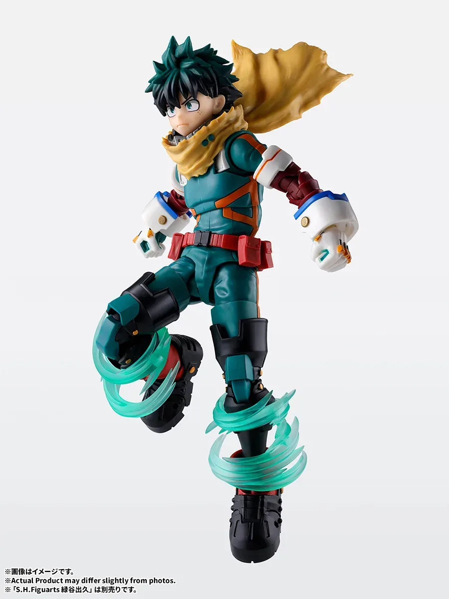 S.H.Figuarts《我的英雄學院》ONE FOR ALL PLUS ULTRA 配件組登場!二代到七代個性特效一次收齊 細節特寫