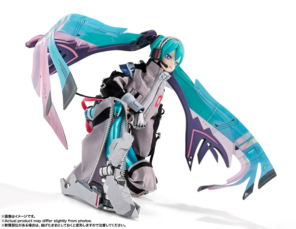 複合材質與合金骨架的機械歌姬!BANDAI SPIRITS「METAL BUILD 初音未來」2026年10月24日正式發售 細節特寫