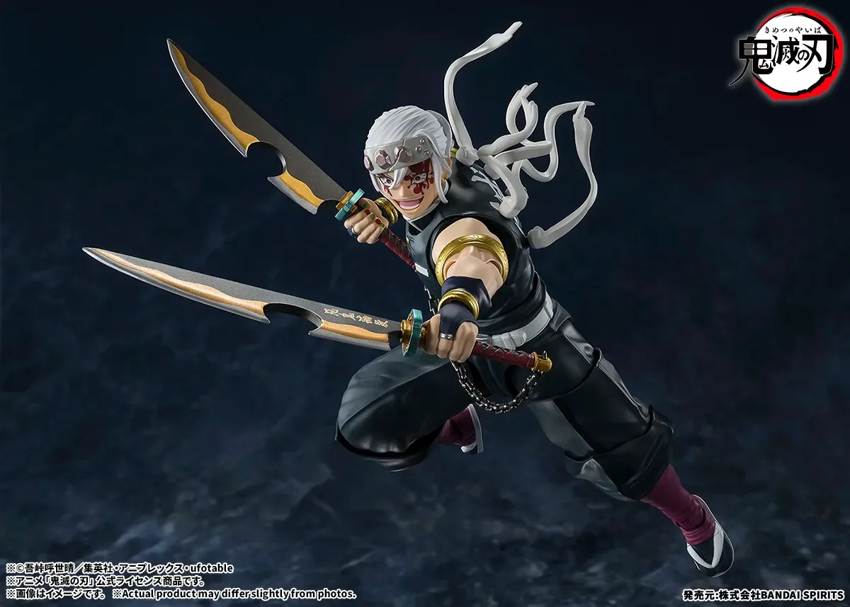 祭典之神華麗參戰！萬代 S.H.Figuarts《鬼滅之刃》宇髓天元可動公仔開放預購 細節特寫
