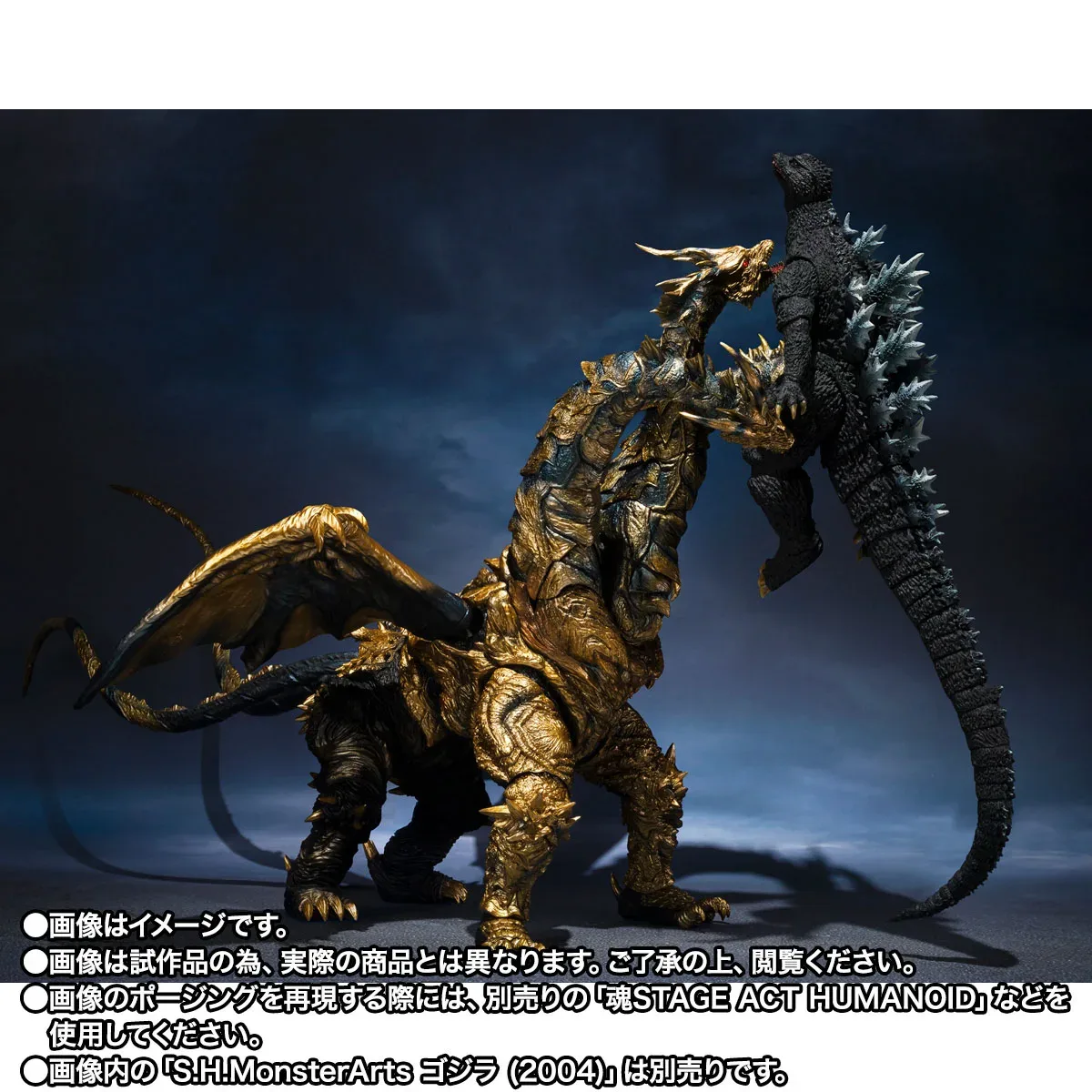 終極強敵降臨！S.H.MonsterArts《哥吉拉最後戰役》凱薩基多拉登場，壓倒性魄力巨軀重現 細節特寫