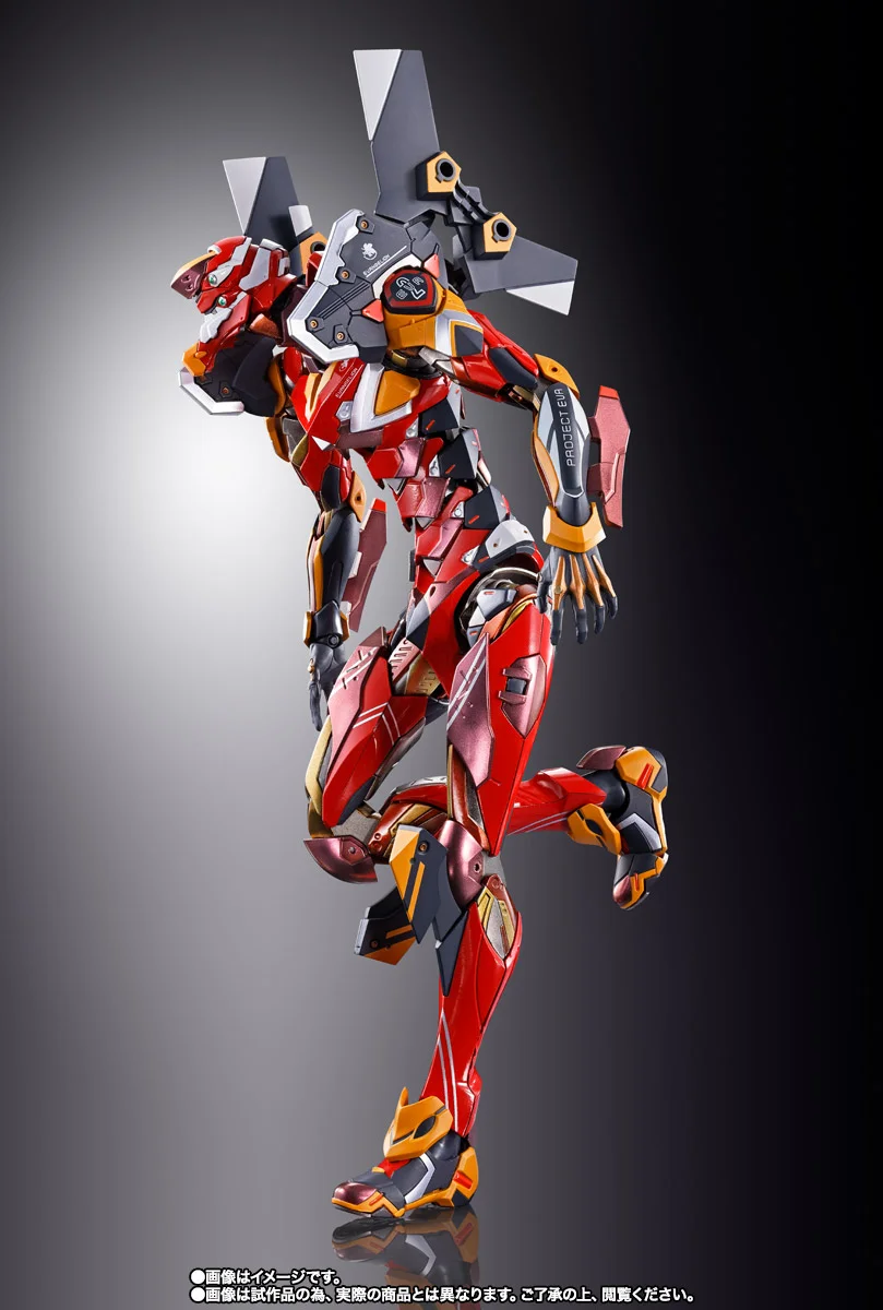 METAL BUILD《新世紀福音戰士》EVA 2號機 EVA2020 豪華金屬塗裝限定版 2024年4月重磅發售 細節特寫