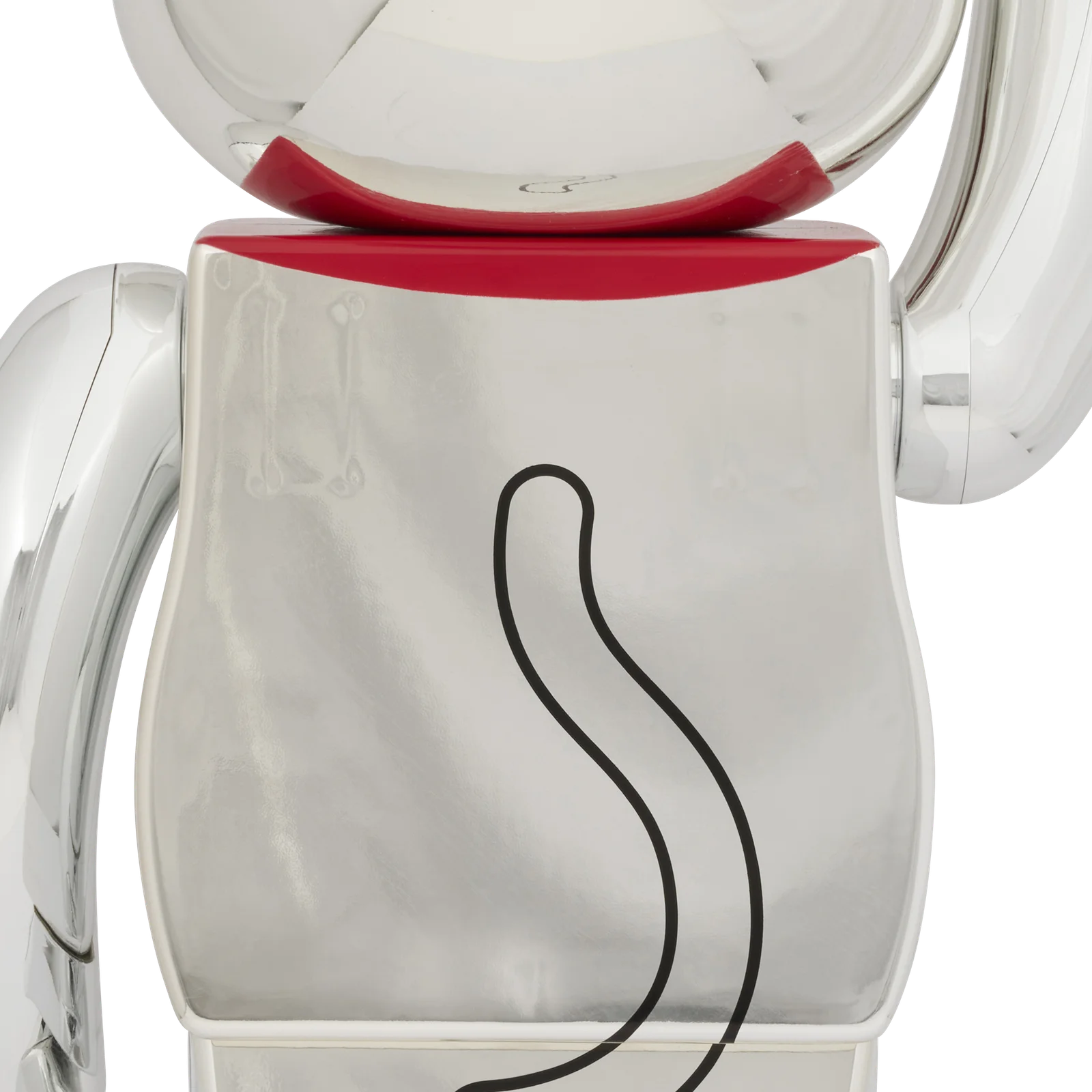 MEDICOM TOY BE@RBRICK 招財貓「開運 銀電鍍 發光」1000% 官方細節展示 (2)