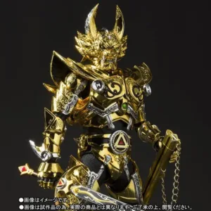 S.H.Figuarts(真骨彫製法)《牙狼 GARO》黃金騎士牙狼(冴島鋼牙)電鍍金色合金可動模型:旗艦工藝完全評測 官方展示照 1