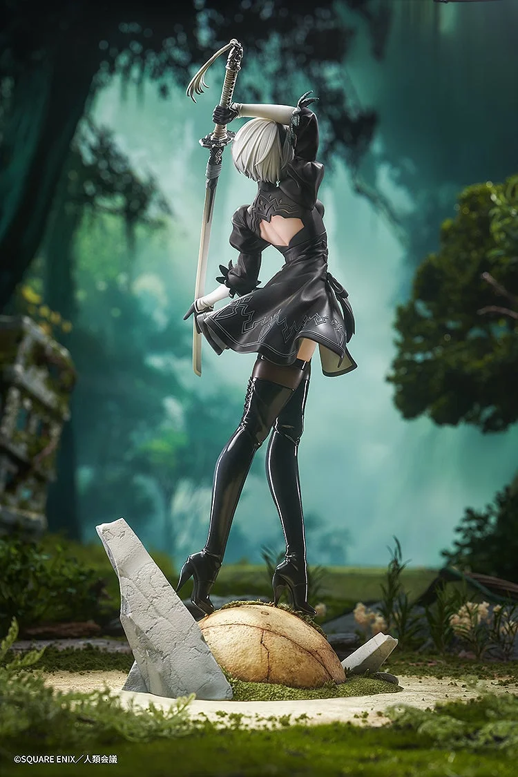 Max Factory 尼爾:自動人形 2B(寄葉二號B型)DX版 1/7 比例模型 細節展示特寫 (3)