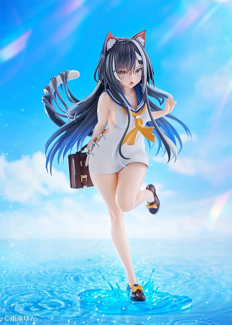 DMM Factory《年下女友》雨傘ゆん繪製獸耳美少女 1/6 比例塗裝完成品亮相 細節特寫