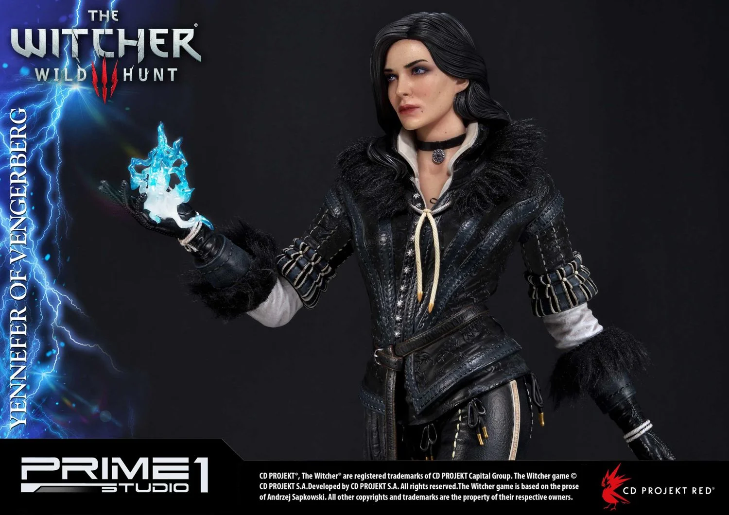 Prime 1 Studio《巫師 3:狂獵》凡格爾堡的葉奈法(Yennefer)1/4 旗艦雕像 細節展示 (6)