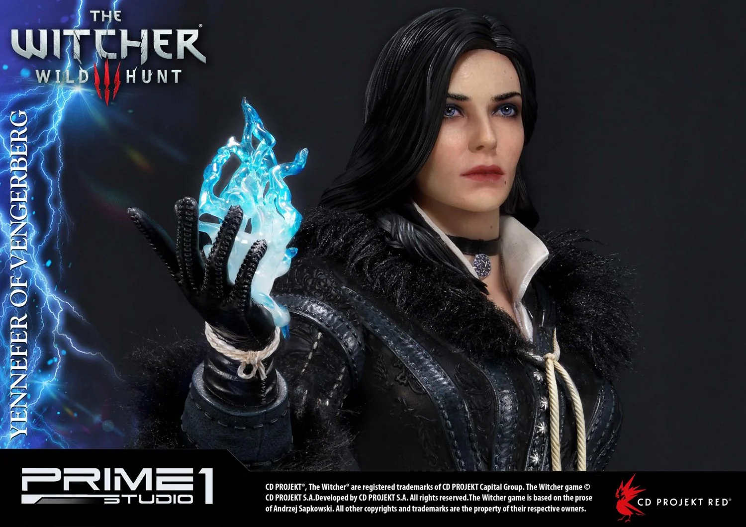Prime 1 Studio《巫師 3:狂獵》凡格爾堡的葉奈法(Yennefer)1/4 旗艦雕像 細節展示 (7)