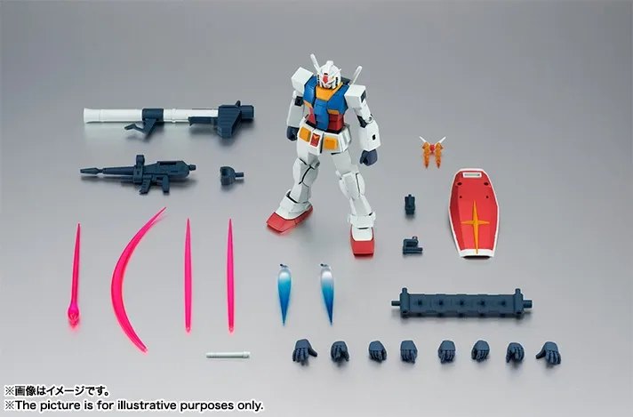 經典初鋼傳奇再臨！BANDAI SPIRITS《機動戰士鋼彈》ROBOT魂 RX-78-2 鋼彈 ver. A.N.I.M.E. 開啟預購 細節特寫