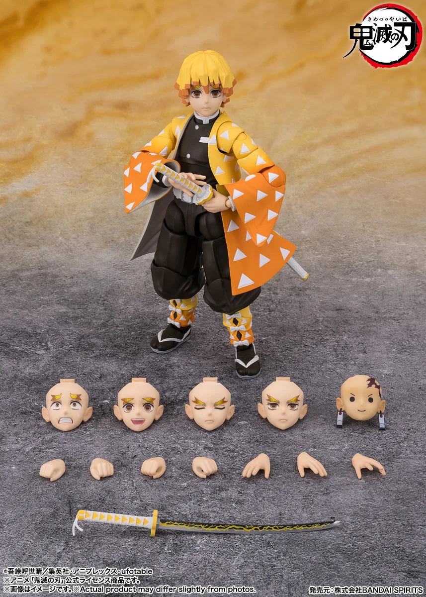 S.H.Figuarts《鬼滅之刃》我妻善逸確定 2026年10月17日發售,配件規格與入手重點整理 細節特寫