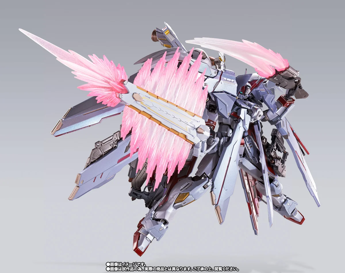 METAL BUILD 海盜鋼彈 X-0 全覆式披風 銀色幽靈重裝登場!極致合金工藝霸氣出擊 細節特寫