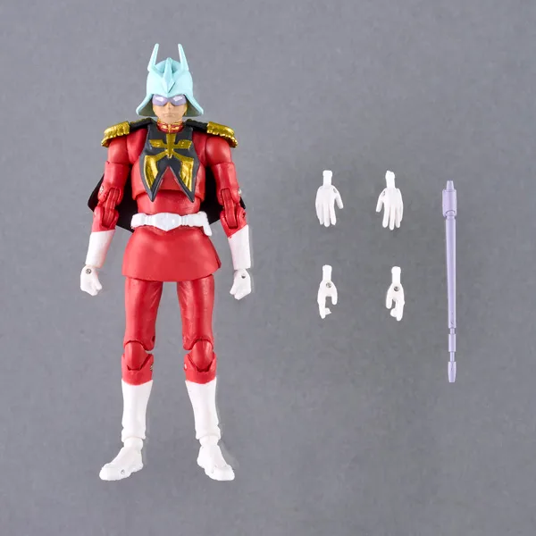 MegaHouse《機動戰士鋼彈》G.M.G. COLLECTION 02 吉翁公國軍 夏亞·阿茲納布爾 可動公仔再販登場 細節特寫