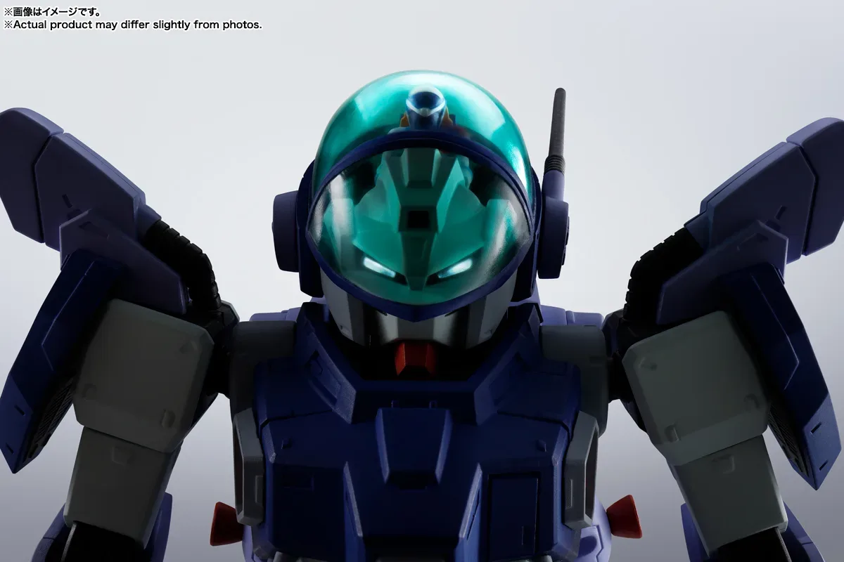萬代 HI-METAL R《蒼藍流星 SPT雷茲納》雷茲納 確定 2026年10月17日發售，完全新規造型搭載頭部發光機構 細節特寫