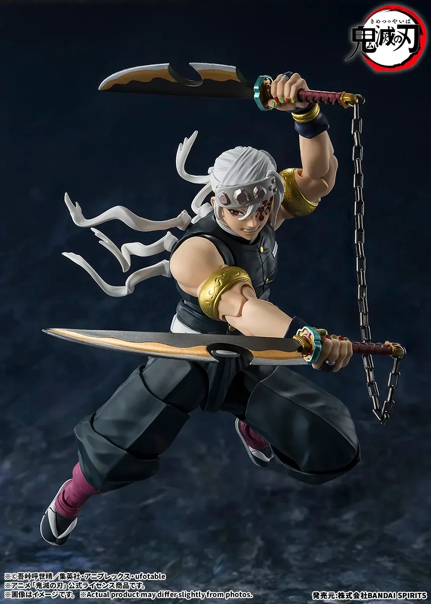 祭典之神華麗參戰！萬代 S.H.Figuarts《鬼滅之刃》宇髓天元可動公仔開放預購 細節特寫