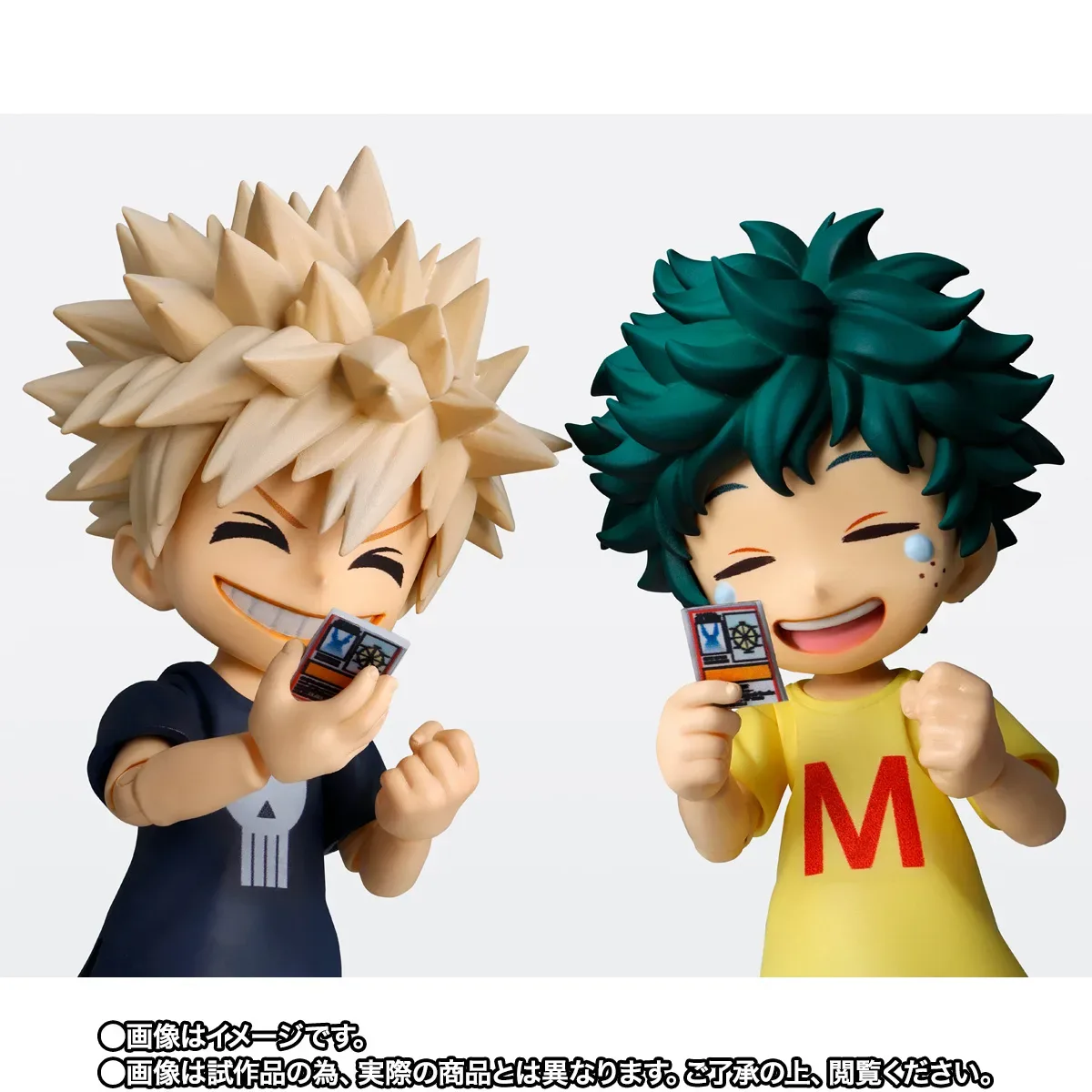 童年羈絆重現！S.H.Figuarts《我的英雄學院》綠谷出久＆爆豪勝己幼少期雙人套組登場 細節特寫