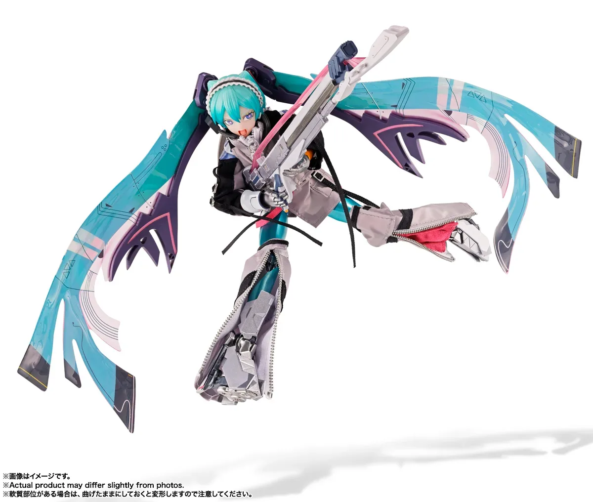 複合材質與合金骨架的機械歌姬!BANDAI SPIRITS「METAL BUILD 初音未來」2026年10月24日正式發售 細節特寫