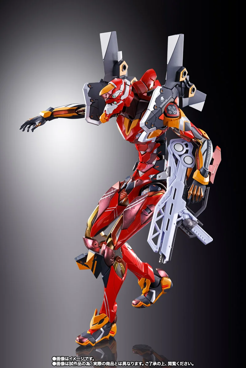 METAL BUILD《新世紀福音戰士》EVA 2號機 EVA2020 豪華金屬塗裝限定版 2024年4月重磅發售 細節特寫