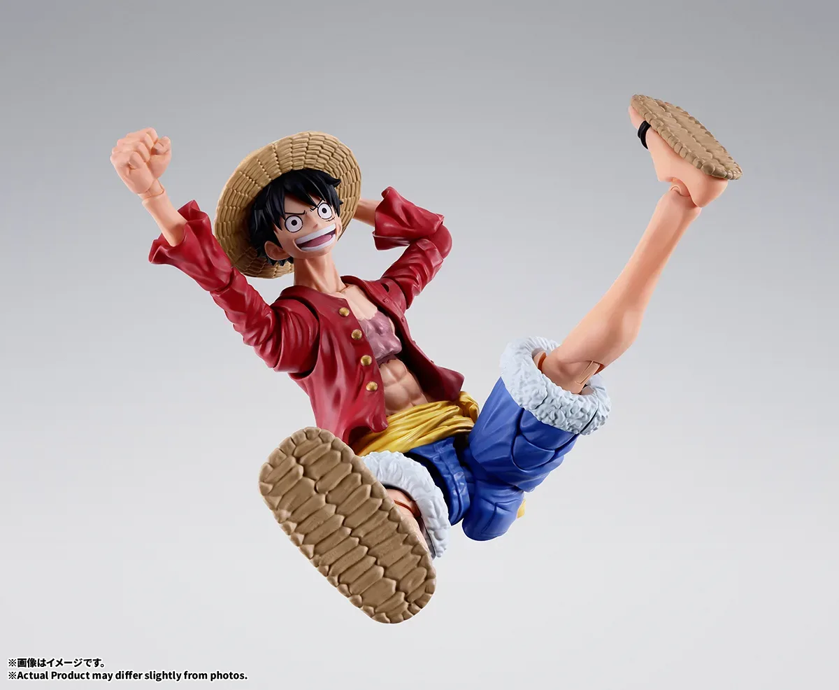 S.H.Figuarts《航海王》蒙其·D·魯夫 -新世界- 經典造型重磅登場!配件齊全預計 2027年4月發售 細節特寫