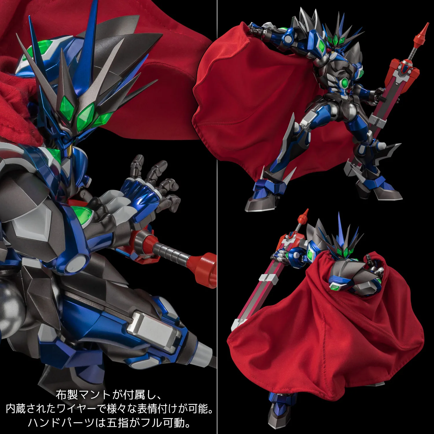 千值練 RIOBOT《超級機器人大戰OG》瓦薩卡:拔刀霸氣旗艦工藝評測 細節特寫