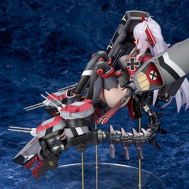 ALTER 1/7《碧藍航線》歐根親王(Prinz Eugen)比例模型:旗艦工藝完全評測 細節特寫