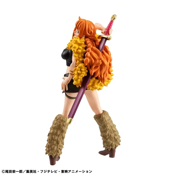 MegaHouse《航海王》WALLSTAR 娜美(艾爾巴夫篇)泡殼包裝直接掛牆展示 細節特寫