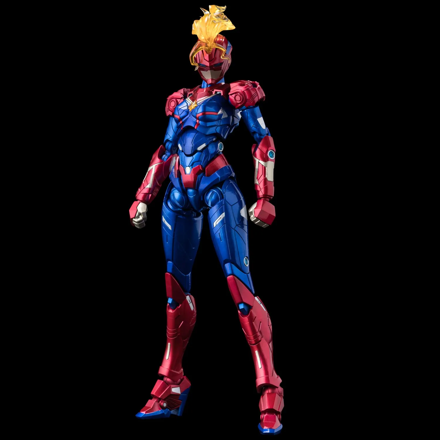 千值練 Fighting Armor 驚奇隊長:雙星烈焰旗艦工藝評測 細節特寫