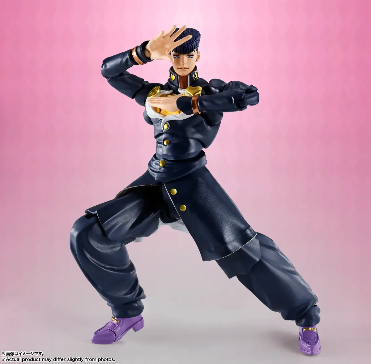 S.H.Figuarts《JOJO的奇妙冒險》東方仗助確定2026年9月19日發售！全新關節與鐵絲制服下擺重現經典姿勢 細節特寫