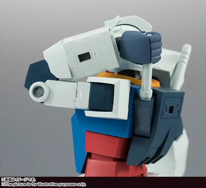 經典初鋼傳奇再臨！BANDAI SPIRITS《機動戰士鋼彈》ROBOT魂 RX-78-2 鋼彈 ver. A.N.I.M.E. 開啟預購 細節特寫