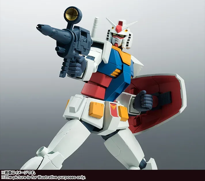 經典初鋼傳奇再臨！BANDAI SPIRITS《機動戰士鋼彈》ROBOT魂 RX-78-2 鋼彈 ver. A.N.I.M.E. 開啟預購 細節特寫