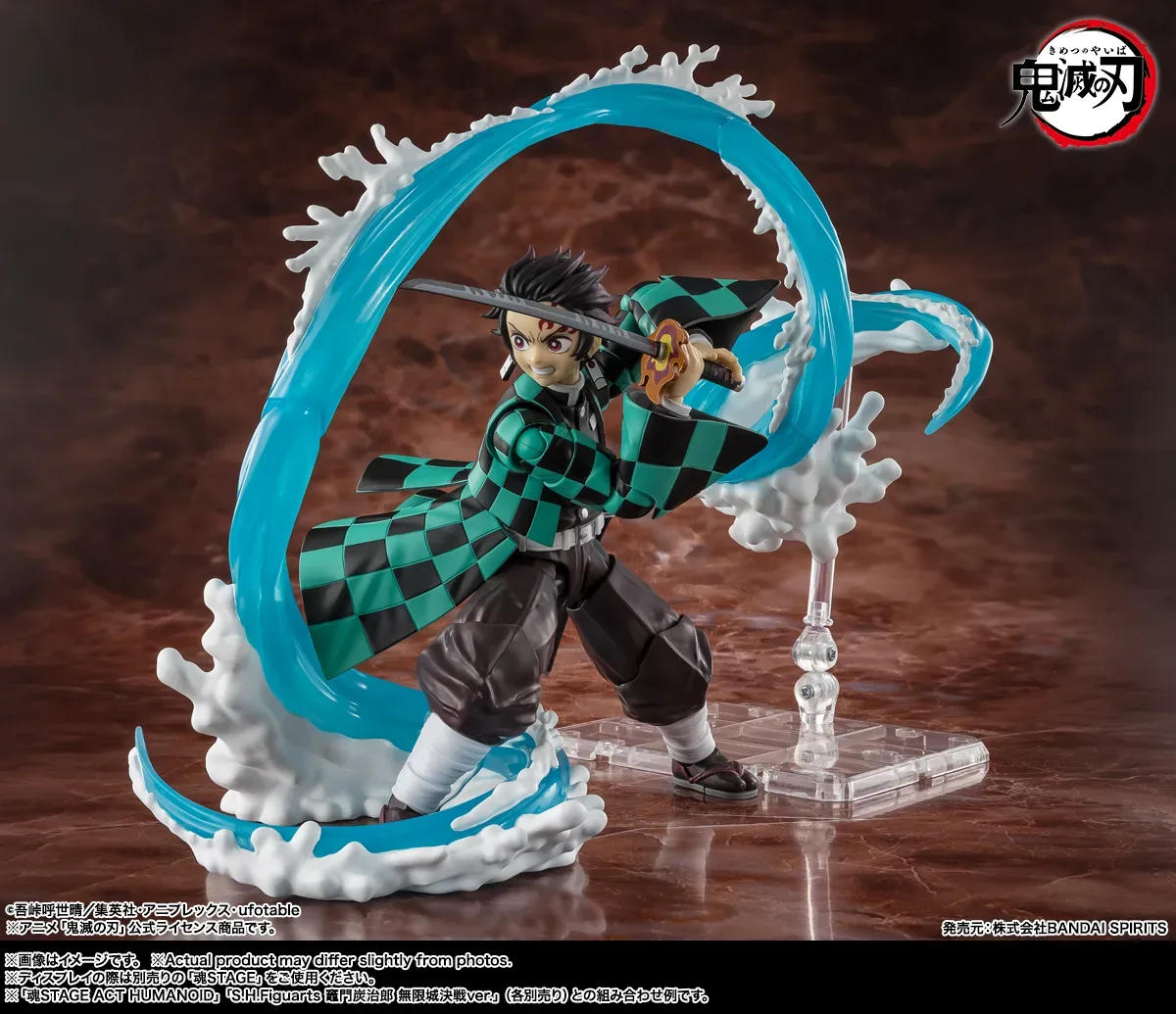 水之呼吸全集中！S.H.Figuarts《鬼滅之刃》竈門炭治郎＆富岡義勇特效配件組 2026年10月17日正式發售 細節特寫