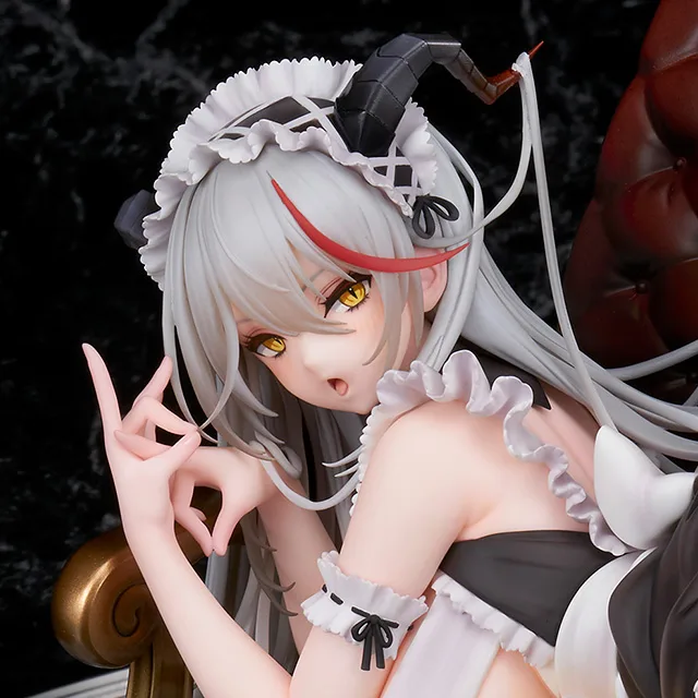 ALTER 1/7《碧藍航線》愛哲爾(Ägir)鐵血母港女僕 比例模型:旗艦工藝完全評測 細節特寫