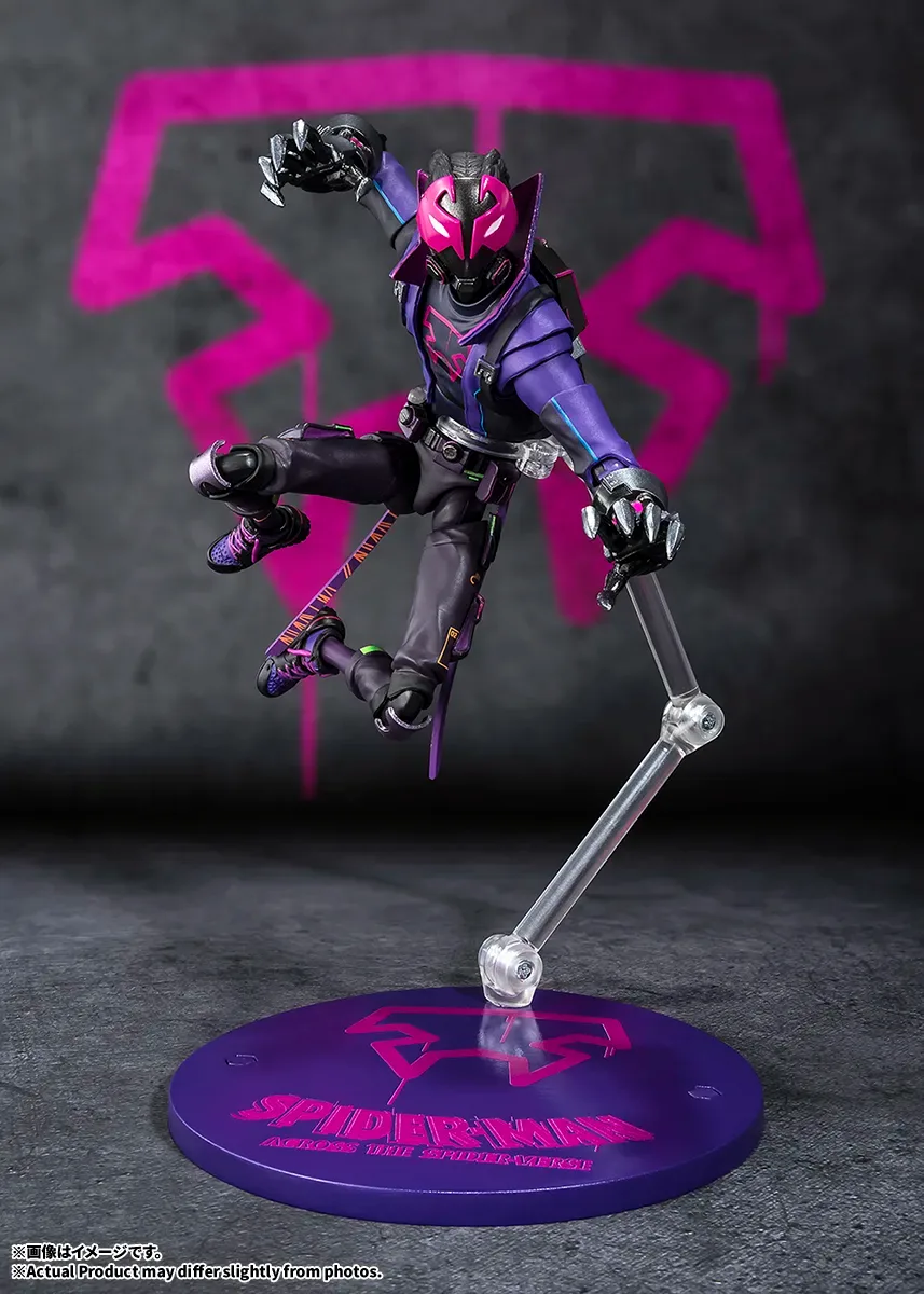 S.H.Figuarts《蜘蛛人：穿越新宇宙》邁爾斯·G·摩拉斯 42號宇宙潛行者帥氣登場 細節特寫