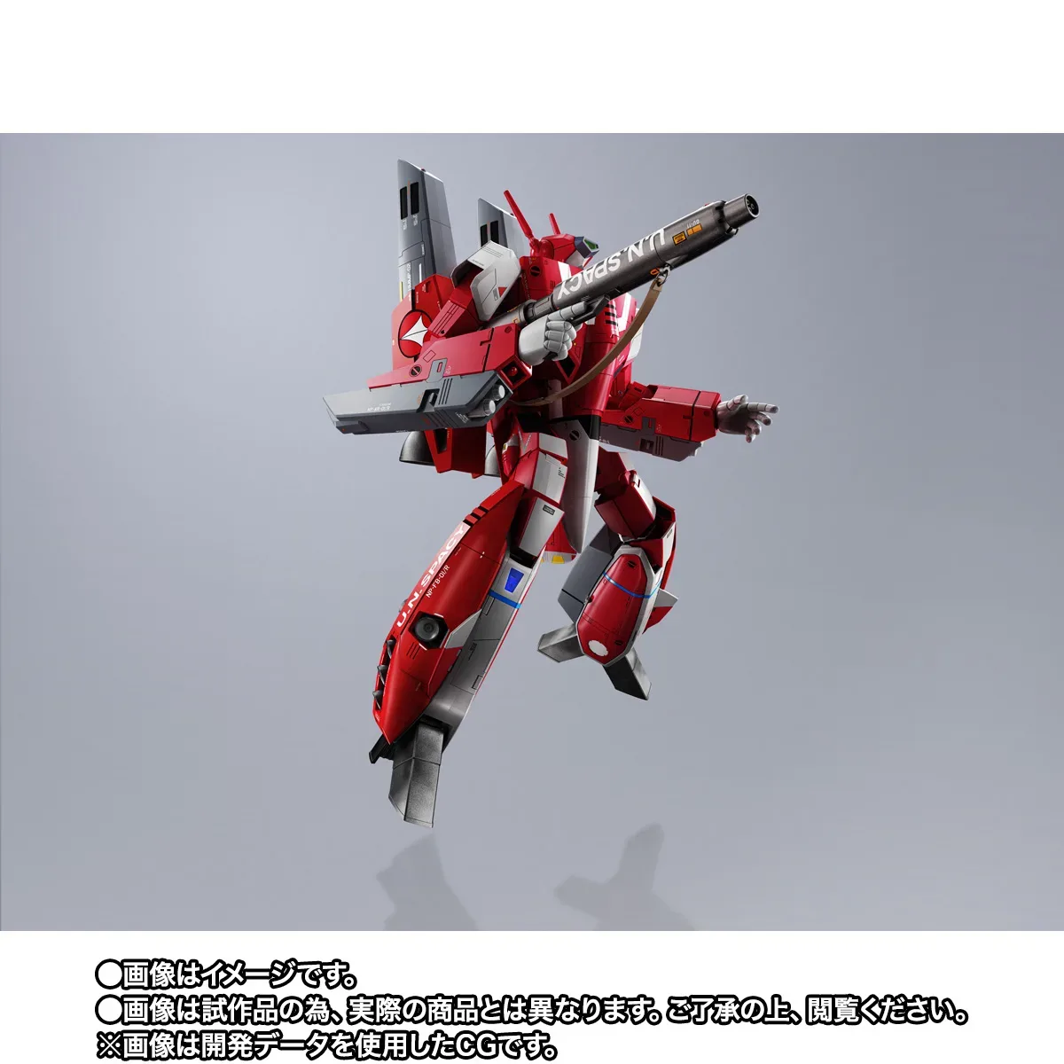 DX超合金《超時空要塞》VF-1J 超級女武神（米莉亞機）鮮紅登場！王牌夫妻檔合體出擊 細節特寫