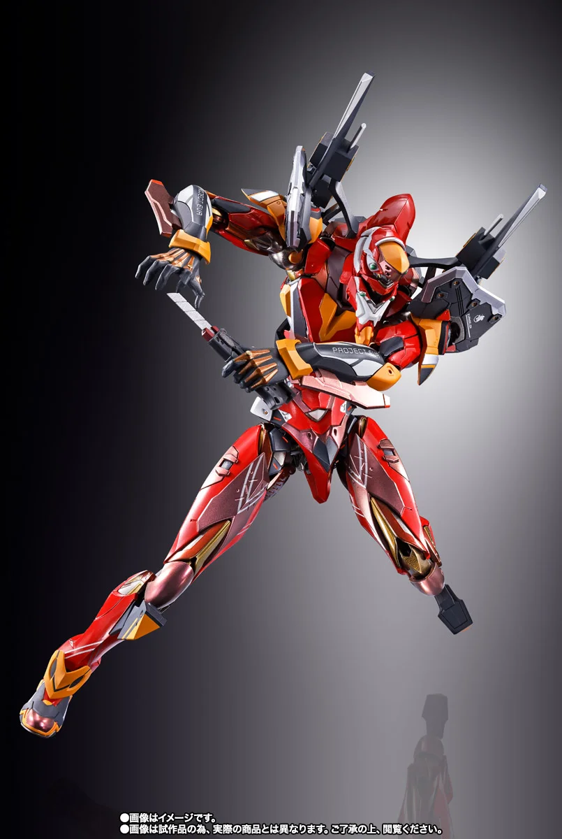 METAL BUILD《新世紀福音戰士》EVA 2號機 EVA2020 豪華金屬塗裝限定版 2024年4月重磅發售 細節特寫