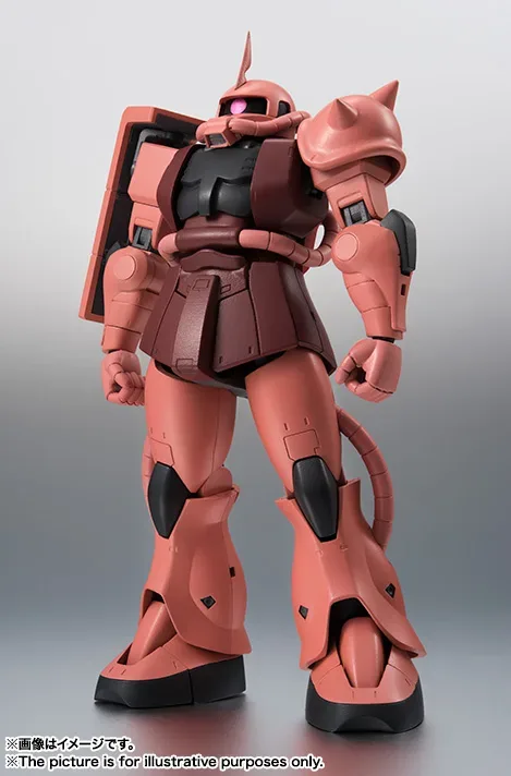 紅色彗星經典再臨！ROBOT魂 MS-06S 夏亞專用薩克 ver. A.N.I.M.E. 2027年4月發售 細節特寫
