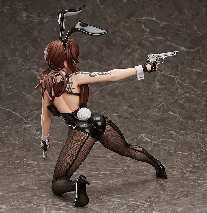 FREEing B-Style《黑礁 BLACK LAGOON》蕾薇 1/4 兔女郎公仔 細節展示特寫 (2)