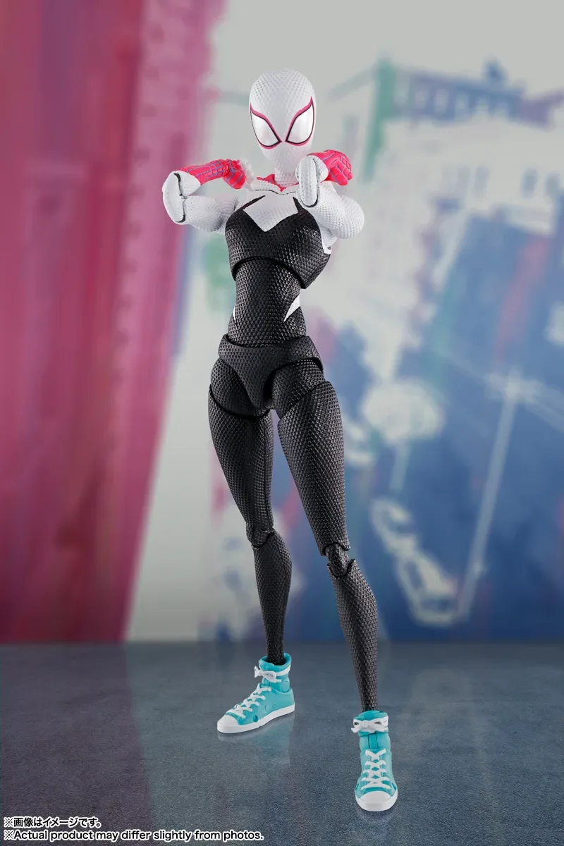 S.H.Figuarts《蜘蛛人：穿越新宇宙》蜘蛛關 再度登場！附素顏頭雕與專屬魂STAGE底座 細節特寫
