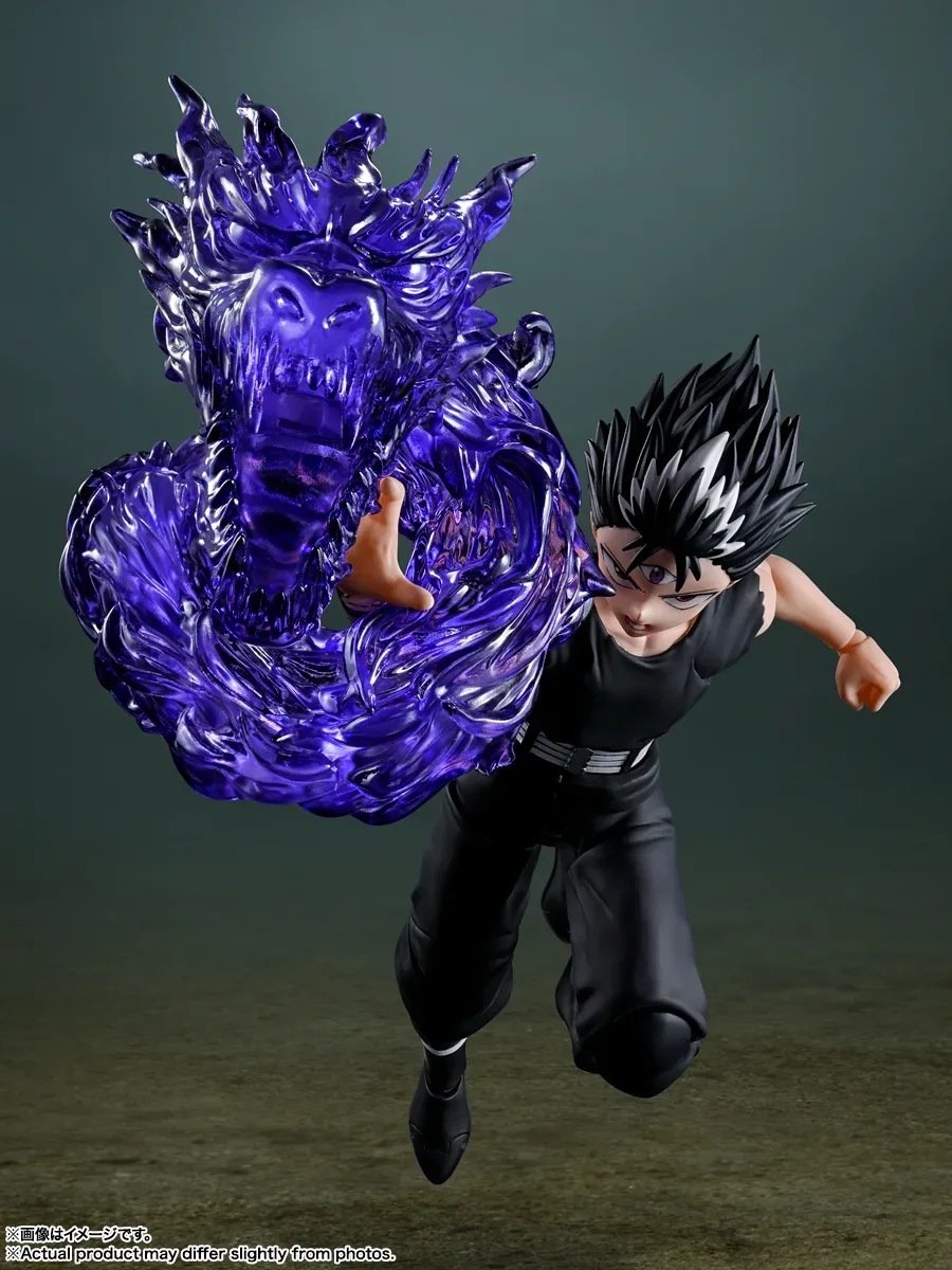 S.H.Figuarts《幽遊白書》飛影正式發售！黑龍波與邪王炎殺劍特效件完整收錄 細節特寫