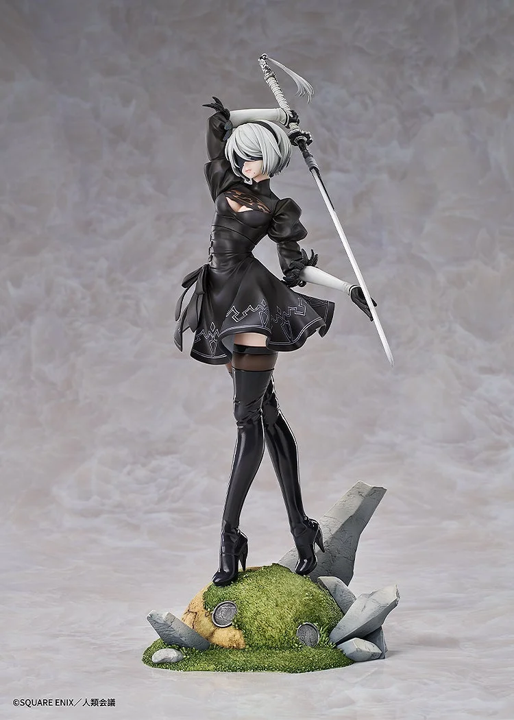 Max Factory 尼爾:自動人形 2B(寄葉二號B型)DX版 1/7 比例模型 細節展示特寫 (5)