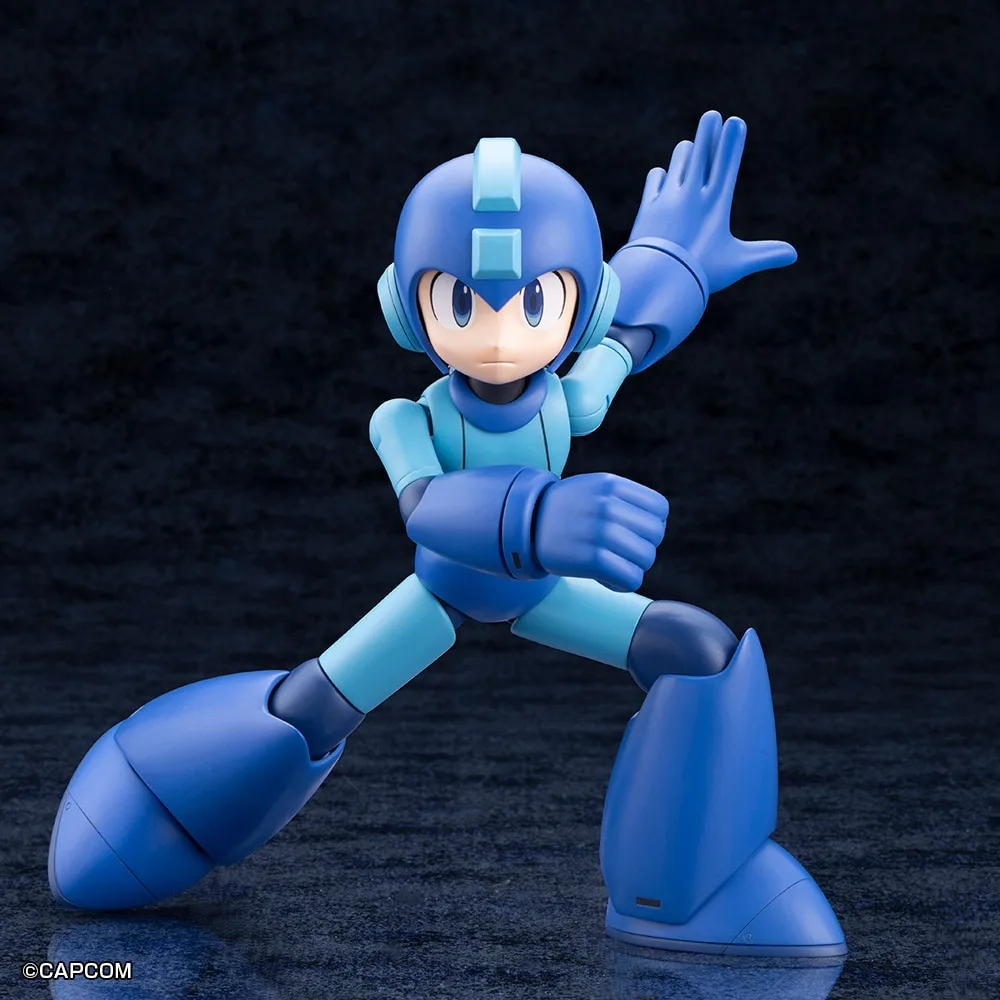壽屋 GRANDE SCALE《洛克人11》洛克人 組裝模型登場!25公分大比例還原經典動作姿態 細節特寫