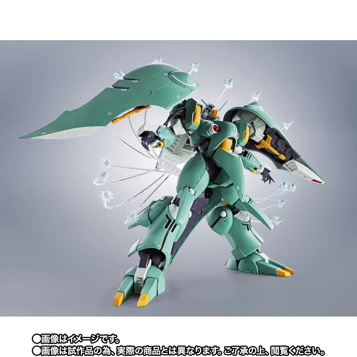 ROBOT魂《機動戰士鋼彈ZZ》昆曼沙 Marking Plus 霸氣登場！全高260mm重裝巨獸2027年4月出貨 細節特寫