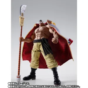S.H.Figuarts《航海王》艾德華·紐蓋特(白鬍子)頂點之戰版強勢出擊 24.5公分魄力巨軀搭配布製大衣與震震果實特效手首 細節特寫