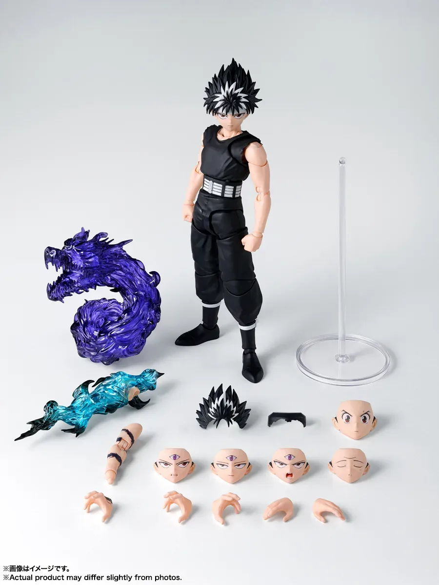 S.H.Figuarts《幽遊白書》飛影正式發售！黑龍波與邪王炎殺劍特效件完整收錄 細節特寫