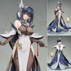 APEX-TOYS《碧藍航線》鎮海・奇響華殿 1/7 比例公仔(含屏風茶室地台):旗艦工藝完全評測 官方商品照